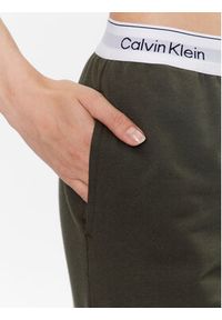 Calvin Klein Underwear Spodnie piżamowe 000QS6872E Zielony Relaxed Fit. Kolor: zielony. Materiał: syntetyk #5