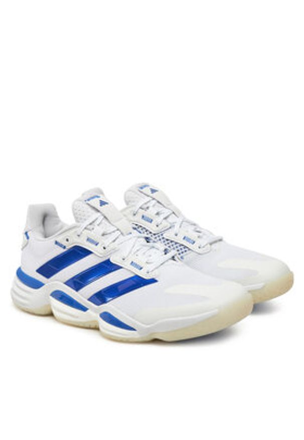 Adidas - adidas Buty halowe Stabil 16 JP9801 Biały. Kolor: biały. Materiał: materiał