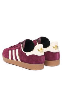 Adidas - adidas Sneakersy Gazelle KK2637 Bordowy. Kolor: czerwony. Materiał: zamsz, skóra. Model: Adidas Gazelle #4