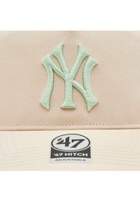 47 Brand Czapka z daszkiem Mlb New York Yankees Sure Shot ’47 Hitch BCWS-SRSHT17GWP-NT96 Beżowy. Kolor: beżowy. Materiał: materiał #2
