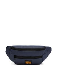 G-Star RAW - G-Star Raw Saszetka nerka GSR-P-003-07 Granatowy. Kolor: niebieski. Materiał: materiał