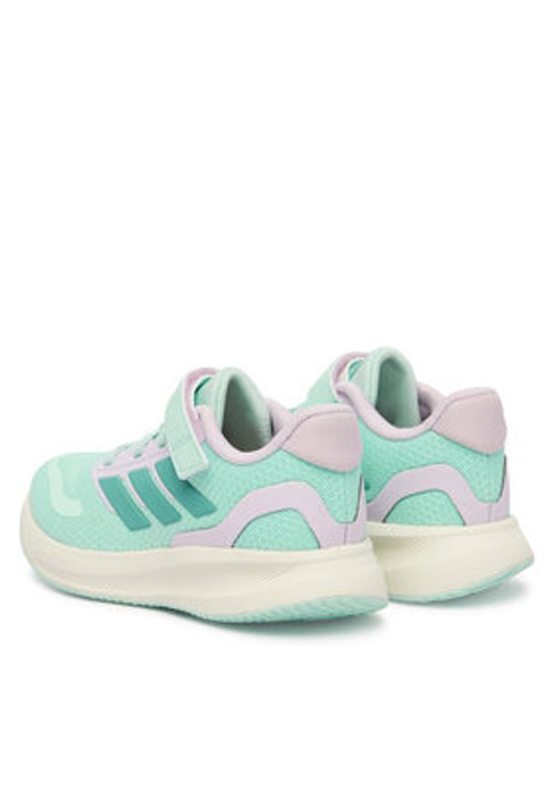Adidas - adidas Sneakersy Runfalcon 5 JP9403 Zielony. Kolor: zielony. Materiał: materiał