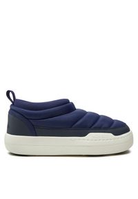 Botki Moon Boot. Kolor: niebieski. Materiał: nylon
