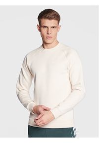 Adidas - adidas Bluza Trefoil Essentials Crewneck Sweatshirt IA4826 Beżowy Regular Fit. Kolor: beżowy. Materiał: bawełna