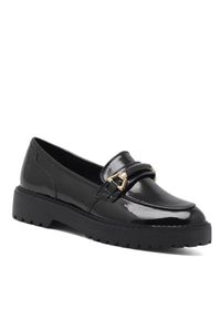 Jenny - JENNY Loafersy ALEAH WS5621-02A Czarny. Kolor: czarny. Materiał: syntetyk
