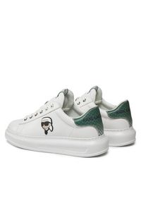 Karl Lagerfeld - KARL LAGERFELD Sneakersy KL52533N Biały. Kolor: biały. Materiał: skóra #5