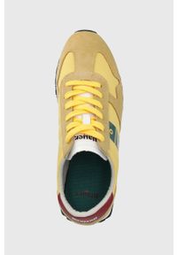 Blauer buty kolor żółty. Nosek buta: okrągły. Zapięcie: sznurówki. Kolor: żółty. Materiał: guma #4