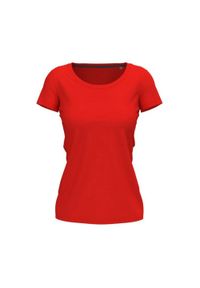 Stedman - Rozciągliwa Koszulka Dla Kobiet. Kolor: czerwony. Sport: turystyka piesza #1