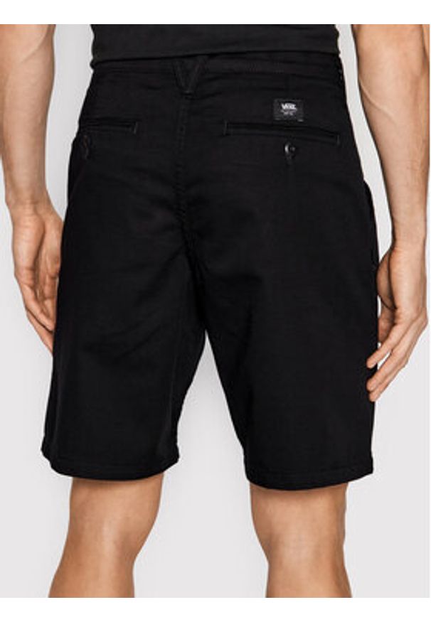 Vans Szorty materiałowe Authentic VN0A5FJX Czarny Relaxed Fit. Kolor: czarny. Materiał: bawełna, syntetyk