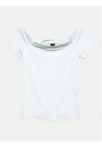 Vero Moda Bluzka Panda 10325598 Biały Regular Fit. Kolor: biały. Materiał: bawełna