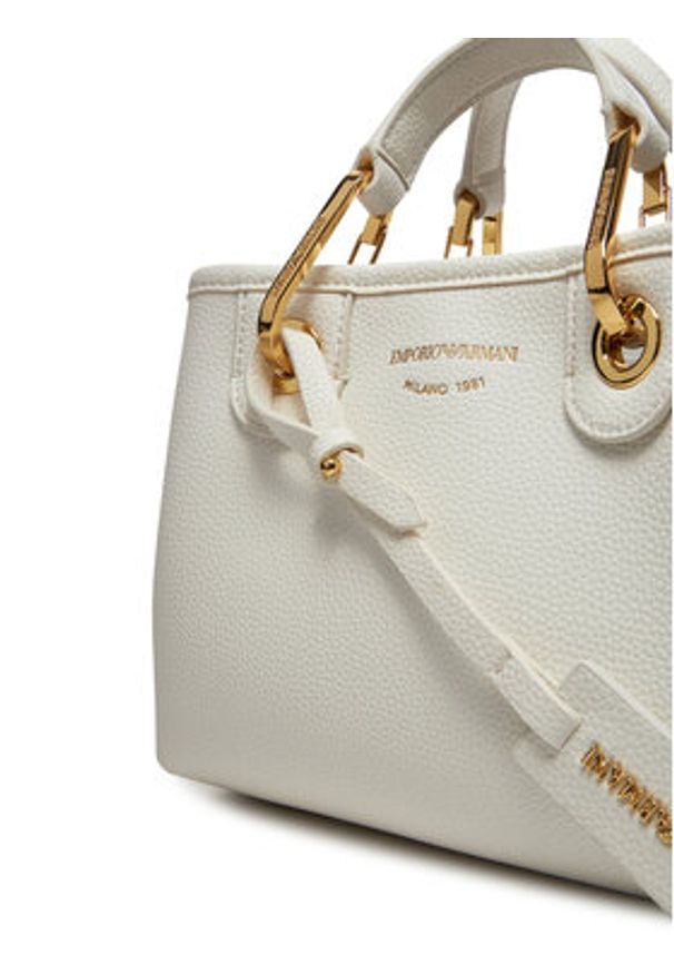 Emporio Armani Torebka EW000382 AF12103 M0034 Biały. Kolor: biały. Materiał: skórzane