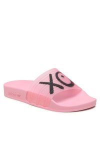 Adidas - adidas Klapki Adilette x André Saraiva Slides HQ6856 Różowy. Kolor: różowy. Materiał: syntetyk