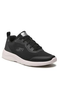 skechers - Skechers Sneakersy Full Pace 232293/BKW Czarny. Kolor: czarny. Materiał: materiał #4