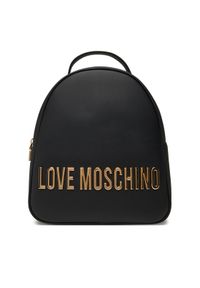 Love Moschino - LOVE MOSCHINO Plecak JC4197PP1NKD0000 Czarny. Kolor: czarny. Materiał: skóra
