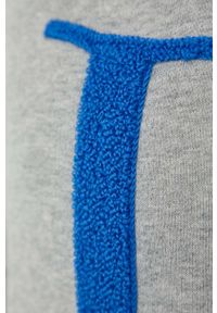 Les Deux bluza bawełniana męska kolor szary z kapturem melanżowa. Typ kołnierza: kaptur. Kolor: szary. Materiał: bawełna. Wzór: melanż #4