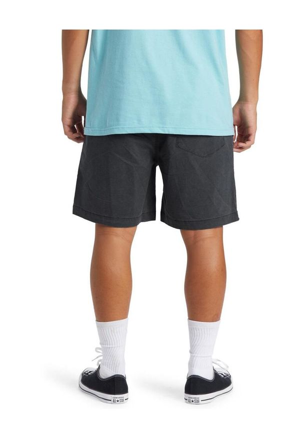 Quiksilver - Szorty spacerowe dla Mężczyzn TAXER Czarny. Kolor: czarny. Materiał: tkanina, bawełna. Długość: krótkie. Sezon: lato