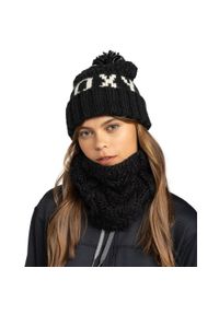 Roxy - Czapka z mankietem dla Kobiety TONIC Czarny. Kolor: czarny. Materiał: polar, żakard, akryl. Wzór: napisy #1