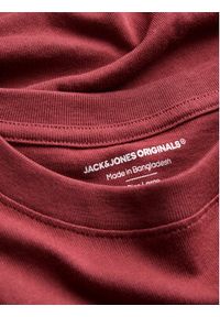 Jack & Jones - Jack&Jones T-Shirt York 12283800 Czerwony Relaxed Fit. Kolor: czerwony. Materiał: bawełna