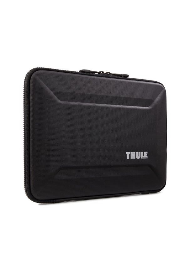 Czarne etui na laptopa THULE w kolorowe wzory