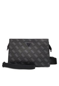 Guess Saszetka HMMILO P6157 Czarny. Kolor: czarny. Materiał: skóra #6