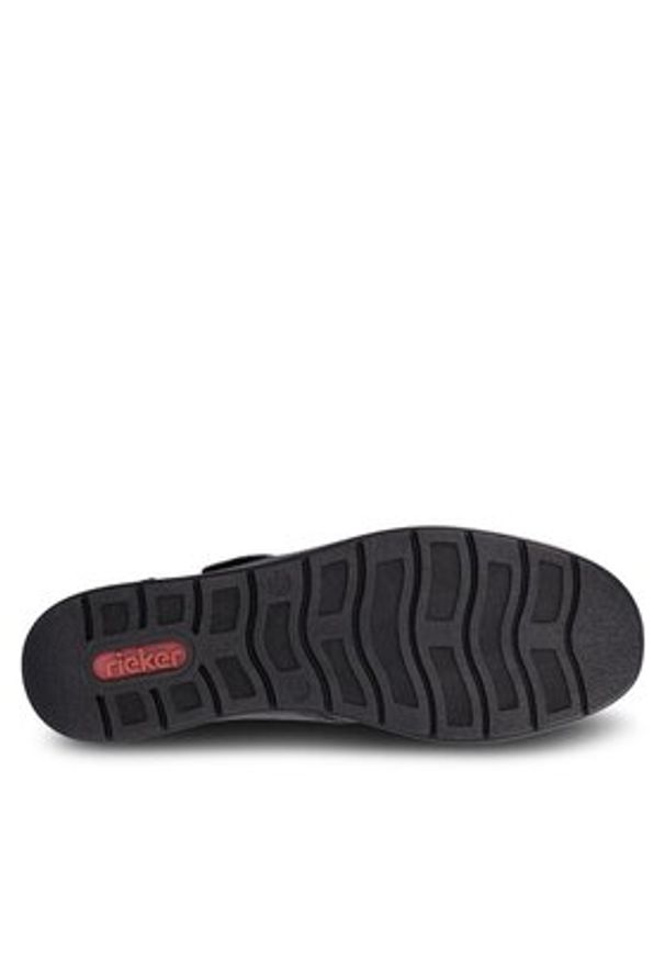 Rieker Botki L4884-90 Srebrny. Kolor: srebrny. Materiał: skóra