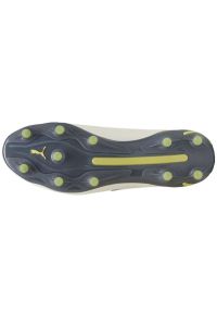 Buty piłkarskie Puma King Ultimate FG/AG M 107563 05 żółte. Kolor: żółty. Materiał: syntetyk, nylon, dzianina. Szerokość cholewki: normalna. Sport: piłka nożna #6