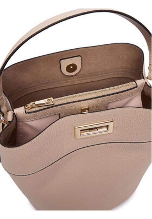 Furla Torebka Amelia M Bucket WB01953 HSF000 CN 93300 Écru. Kolor: kremowy. Materiał: skórzane