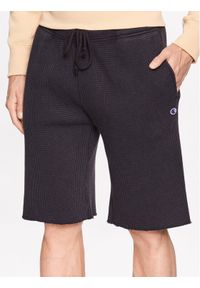 Champion Szorty sportowe 218646 Czarny Regular Fit. Kolor: czarny. Materiał: bawełna. Styl: sportowy #1