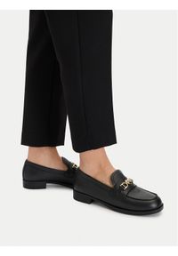 Love Moschino - LOVE MOSCHINO Loafersy JA10242G1NIA000035 Czarny. Kolor: czarny. Materiał: skóra #1