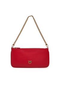 Pinko - PINKO Torebka Horizontal Flat PE 25 PCPL 102747 A0F1 Czerwony. Kolor: czerwony. Materiał: skórzane
