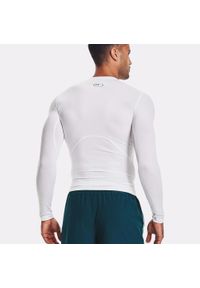 Koszulka fitness męska Under Armour Ua Hg Armour Comp LS z długim rękawem. Kolor: biały. Długość rękawa: długi rękaw. Długość: długie. Sport: fitness #2