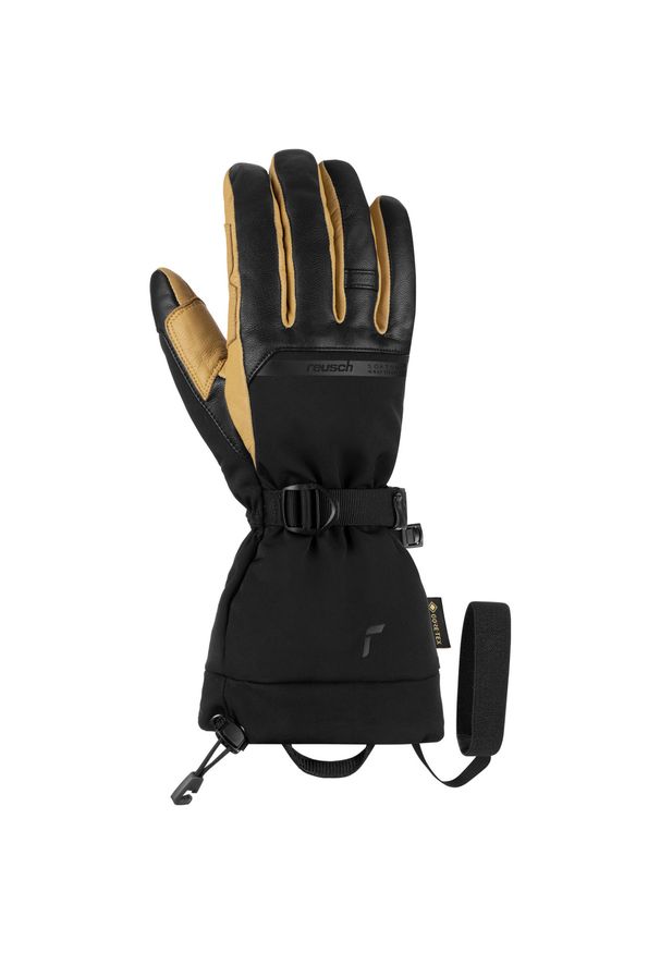 Rękawice narciarskie Reusch Gore-Tex Touch-Tec. Kolor: beżowy, wielokolorowy, czarny. Technologia: Gore-Tex. Sezon: zima. Sport: narciarstwo
