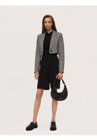 Kazar - Czarna skórzana torebka baguette. Kolor: czarny. Materiał: skórzane. Styl: casual. Rodzaj torebki: na ramię #8