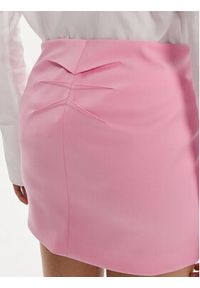 Patrizia Pepe Spódnica mini 8G0410/A106-R836 Różowy Regular Fit. Kolor: różowy. Materiał: syntetyk #5