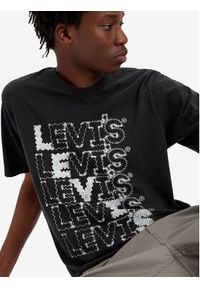 Levi's® T-Shirt 16143-1240 Czarny Relaxed Fit. Kolor: czarny. Materiał: bawełna