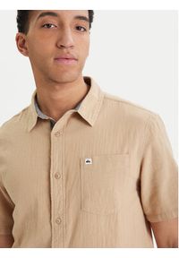 Quiksilver Koszula Time Box EQYWT04622 Beżowy Regular Fit. Kolor: beżowy. Materiał: bawełna #4