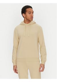 Hugo - HUGO Dres Dapodayote 50492581 Beżowy Relaxed Fit. Kolor: beżowy. Materiał: bawełna #4