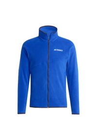 Adidas - Bluza Terrex Multi Full-Zip Fleece. Kolor: niebieski. Materiał: materiał, polar #1