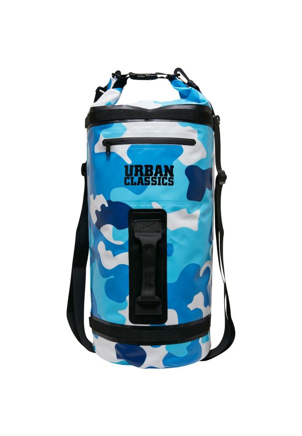 Plecak Urban Classics Adventure Dry. Kolor: niebieski, biały, wielokolorowy
