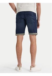 Petrol Industries Szorty jeansowe M-ROS-SHO001 Granatowy Slim Fit. Kolor: niebieski. Materiał: bawełna #7