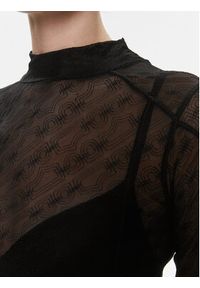 BOSS - Boss Bluzka Egalina 50505774 Czarny Slim Fit. Kolor: czarny. Materiał: syntetyk #2