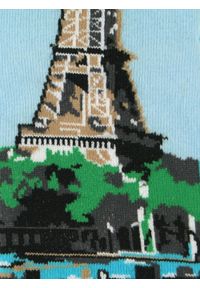 His Story - Skarpetki Bawełniane - Tematyczne - Paryż, Wieża Eiffla. Kolor: niebieski. Materiał: elastan, bawełna, poliamid #6