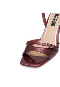 Nine West Sandały FEROZA BYCCC02 Bordowy. Kolor: czerwony. Materiał: syntetyk #6