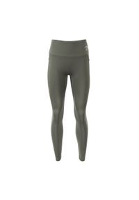 GYMSHARK - Legginsy treningowe damskie Gymshark Training Mesh. Kolor: zielony. Materiał: mesh. Sport: fitness #1