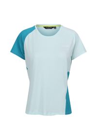 Regatta - T-shirt Damski Emera. Kolor: niebieski. Sport: turystyka piesza