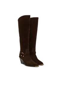 Bronx Kozaki New-Kole 14384-OC Brązowy. Kolor: brązowy. Materiał: zamsz, skóra #2