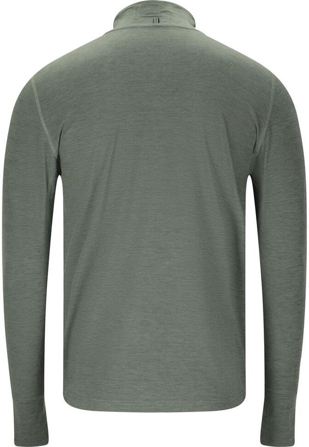 ENDURANCE - Treningowy top Endurance Tune V2. Kolor: zielony. Długość rękawa: długi rękaw. Sport: fitness