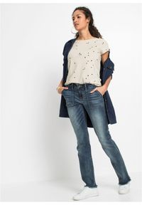 bonprix - Dżinsy BOOTCUT. Kolor: niebieski #2