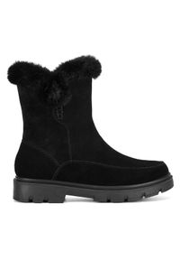 Go Soft Botki WFA2828-1Z Czarny. Kolor: czarny. Materiał: zamsz, skóra #1