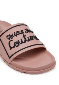 Versace Jeans Couture Klapki 78VA3SQ2 Różowy. Kolor: różowy